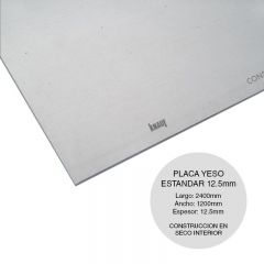 PLACA STD 12.5X2400X1200MM