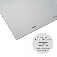 PLACA STD 9.5X2400X1200MM