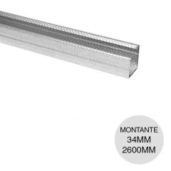 PERFIL MONTANTE 34X0.52X2600MM