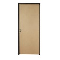 Puerta interior derecha 70 Nativa MDF marco chapa construccion en seco 700mm