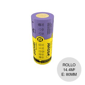 Fieltro Liviano 80mm x 1200mm x 12m x rollo 14.4m²