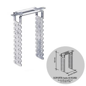 Anclaje regulacion directo galvanizado cielorraso/revestimiento semi-directo sistema F-47