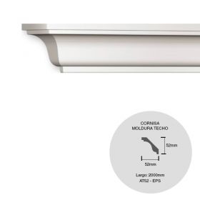 MOLDURA AT52 52X52X2000MM