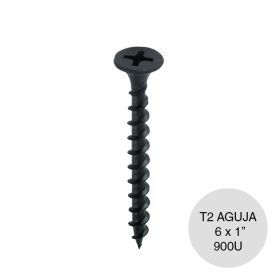 TORNILLO T2PA 6X1 CAJA X 900U