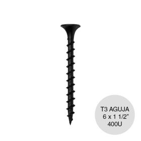 TORNILLO T3PA 6X1.1/2 CAJAX 400U
