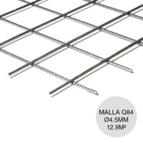 Malla acero Q84 maxi ø4.5mm armadura distribucion separacion 150mm x 150mm medidas 2150mm x 6000mm x 12.9m²