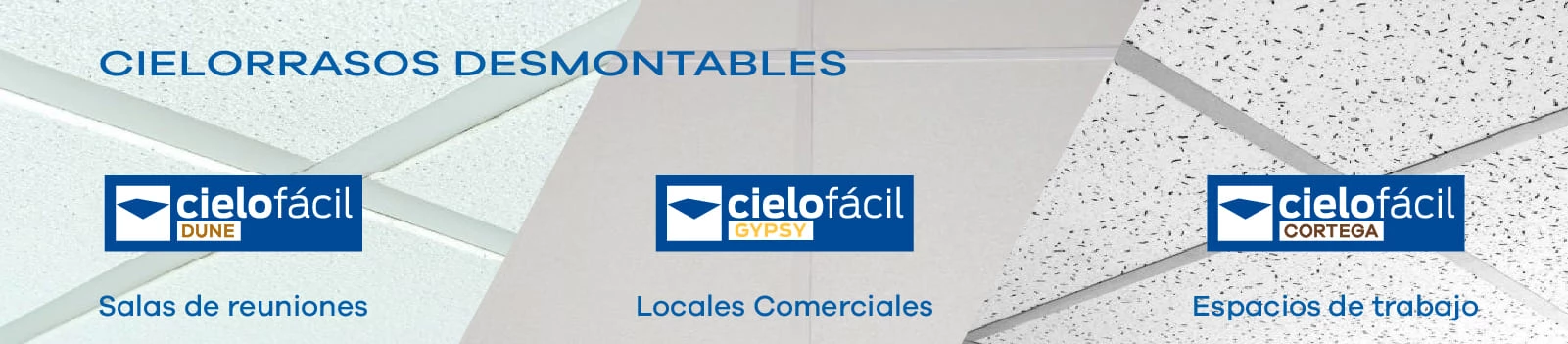 cielorrasos desmontables